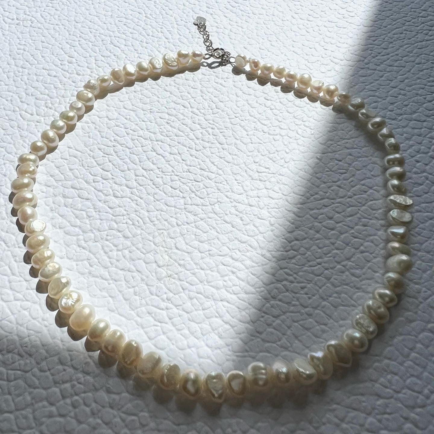 Pearl choker online real